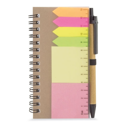 Bloco de Notas com Marcadores Rex