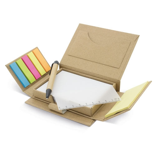 Conjunto de Marcadores e Bloco de Notas