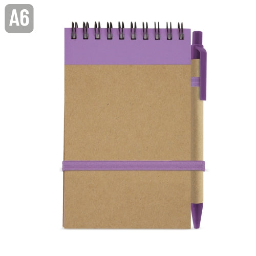 Bloco de Notas com Esferográfica Reciclada