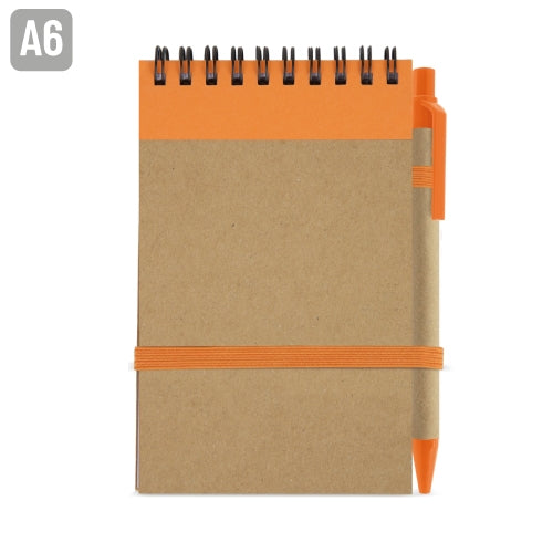 Bloco de Notas com Esferográfica Reciclada