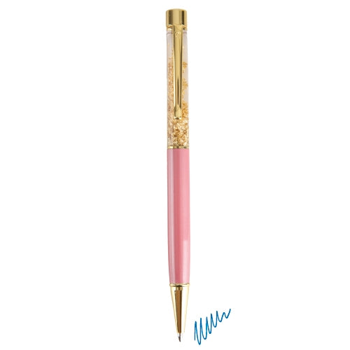Esferográfica Metal Ouro Rosa