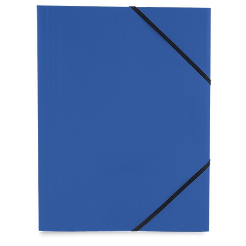 Carpeta Prateada com Elásticos