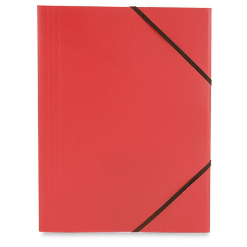 Carpeta Prateada com Elásticos