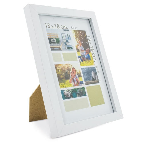 Porta-Fotos com Moldura de Madeira