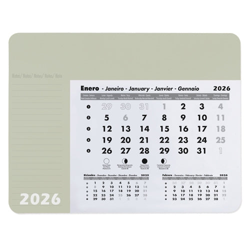 Almofada de Rato Calendário em PVC