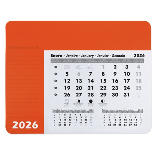 Almofada de Rato Calendário em PVC