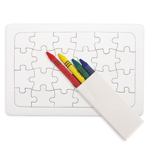Puzzle com Ceras Cartão
