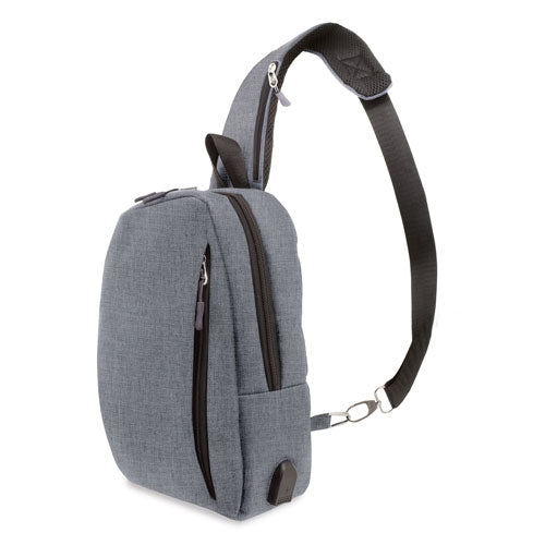 Mochila Bandoleira Antirroubo Poliéster