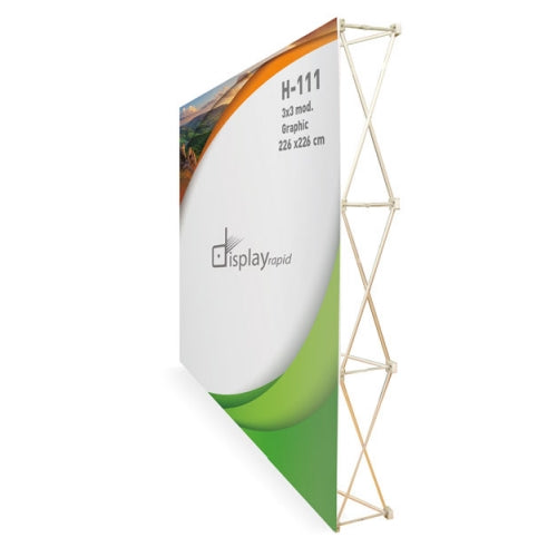 Pop Up Velcro 3x3 com Trolley