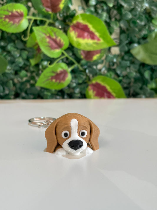 Porta-Chaves Beagle Alegre | Acessório Original P/ Amantes da Raça