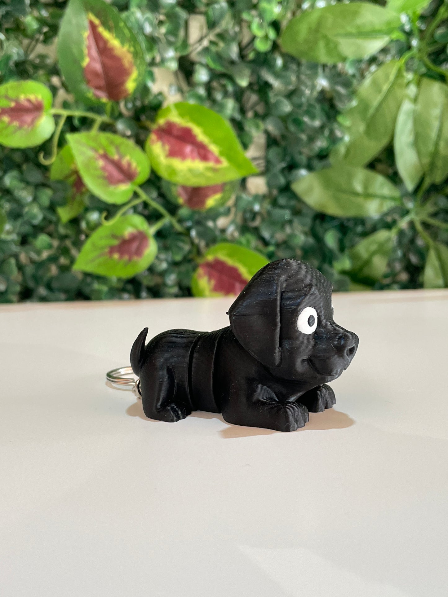 Porta-Chaves Labrador Preto Fofo | Presente Original Amante de Cães