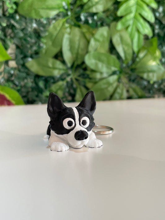 Porta-Chaves Border Collie | Acessório P/ Amantes da Raça Inteligente