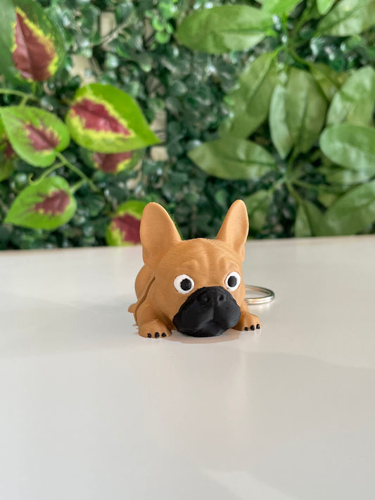 Porta-Chaves Bulldog Francês Fofo | Acessório Original 3D