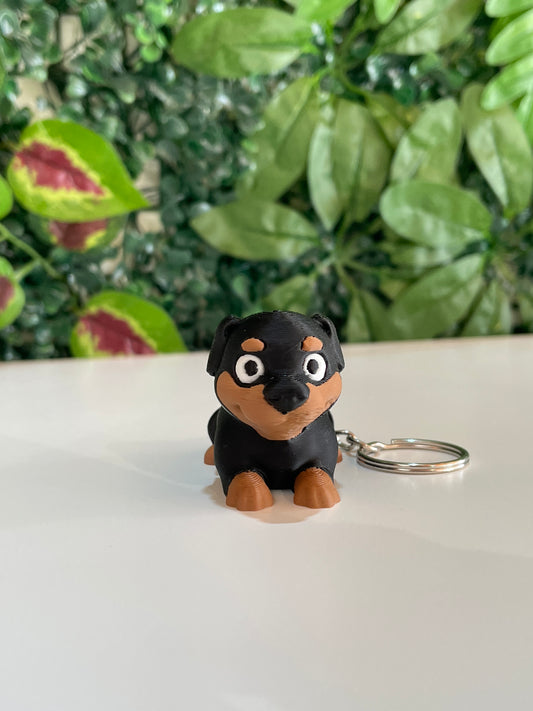 Porta-Chaves Rottweiler Forte | Presente Original P/ Amantes da Raça