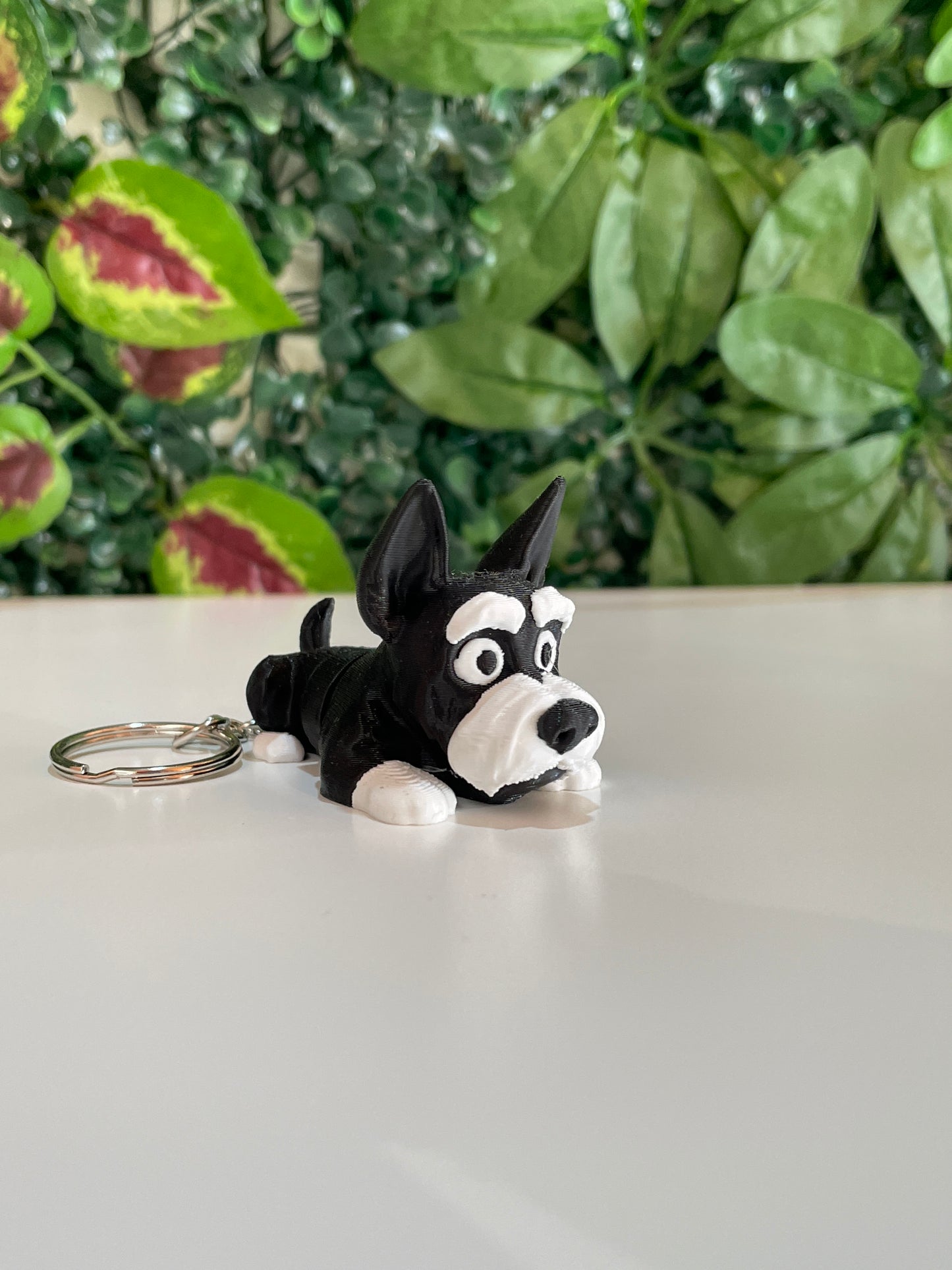 Porta-Chaves Schnauzer Miniatura | Acessório Divertido p/ Amantes da Raça