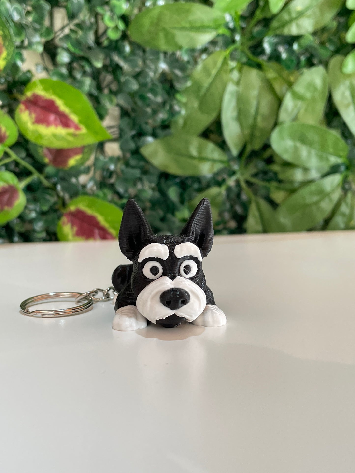 Porta-Chaves Schnauzer Miniatura | Acessório Divertido p/ Amantes da Raça