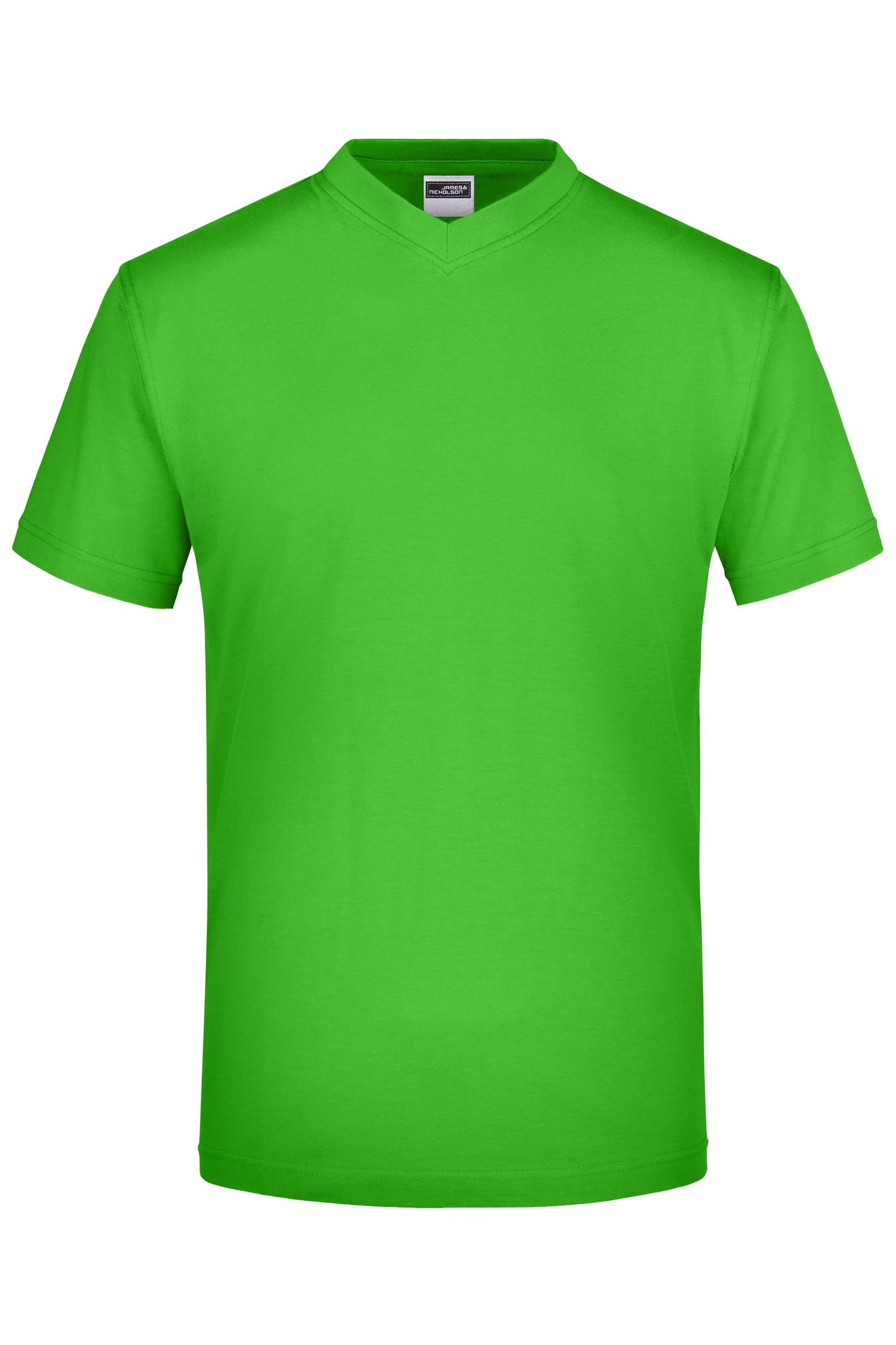 T-shirt V-T Medium em Single Jersey Confortável