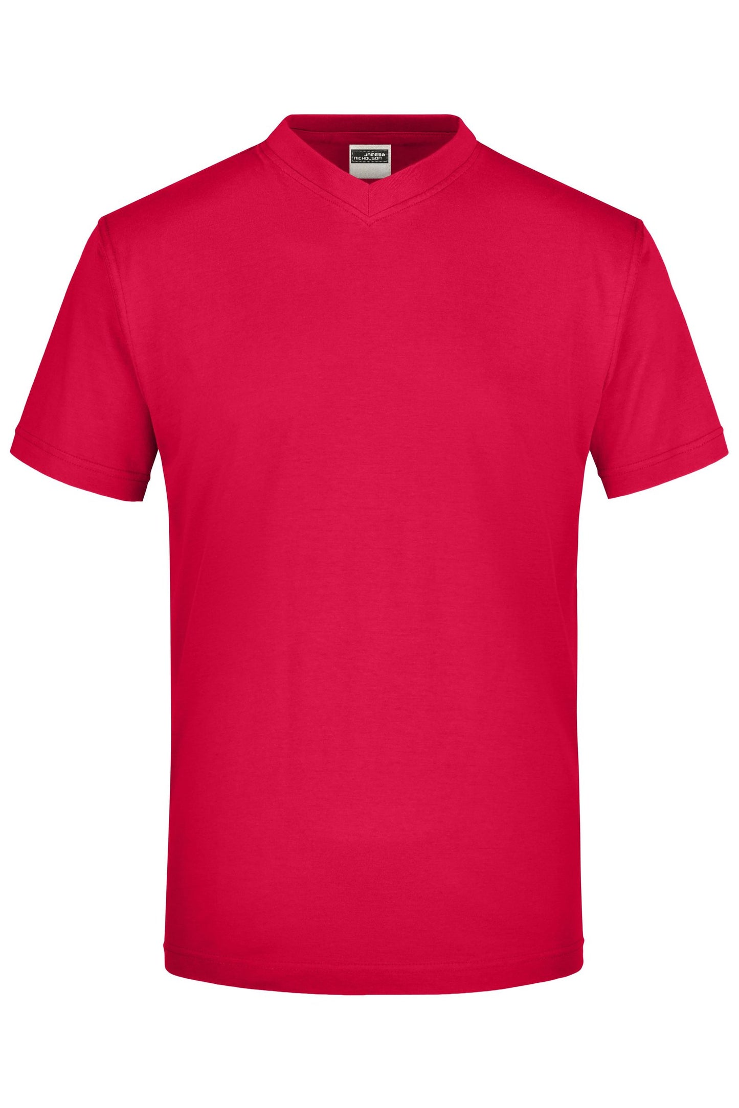 T-shirt V-T Medium em Single Jersey Confortável