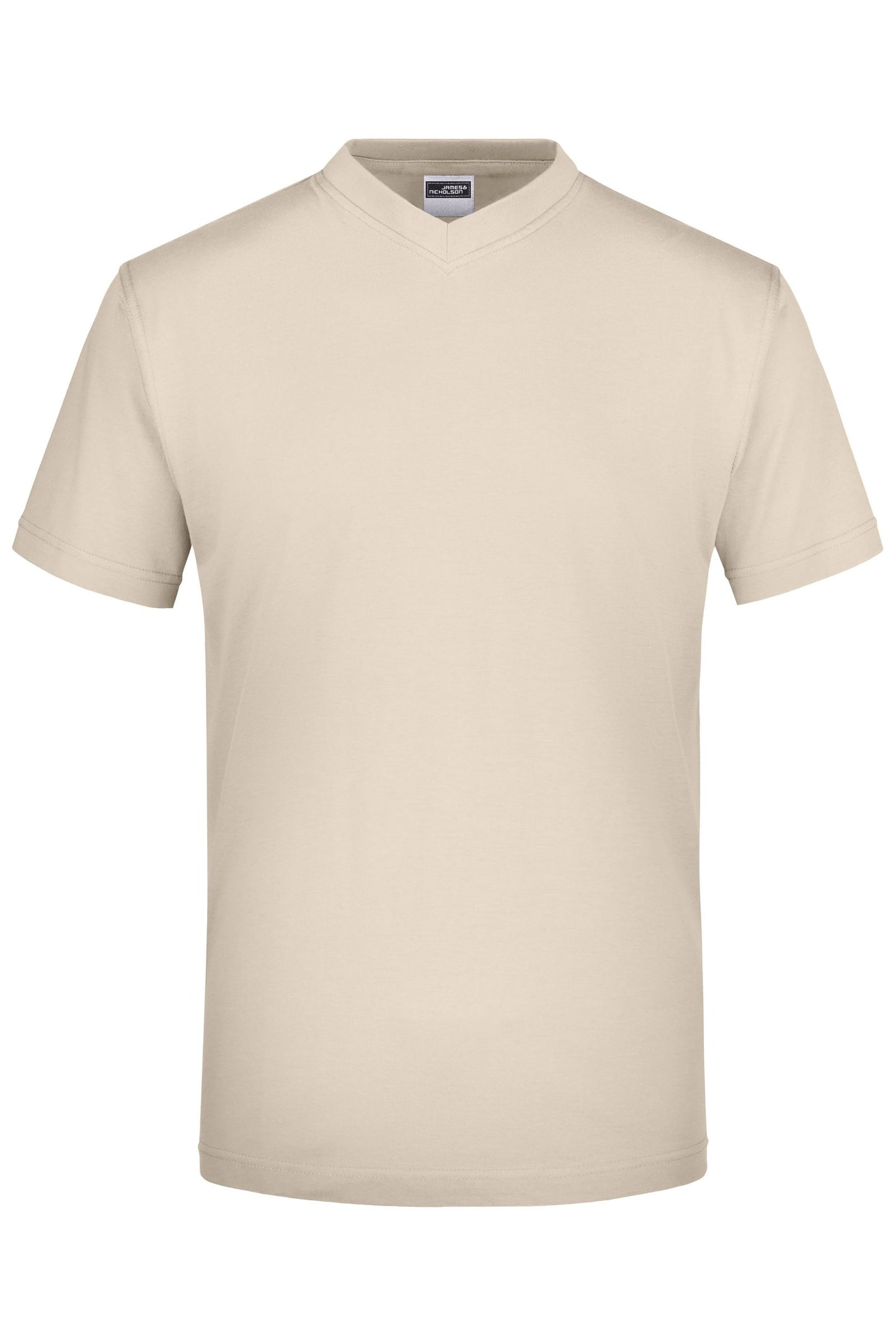 T-shirt V-T Medium em Single Jersey Confortável