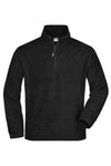 Sweatshirt Half-Zip em Fleece Pesado
