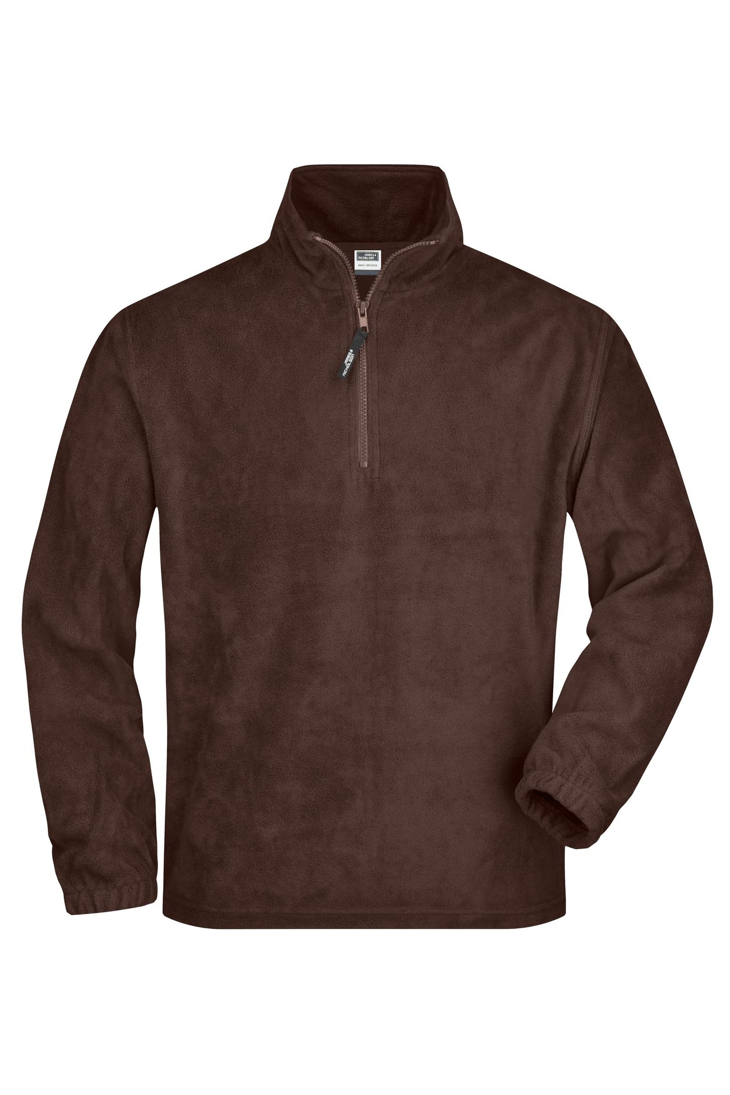 Sweatshirt Half-Zip em Fleece Pesado