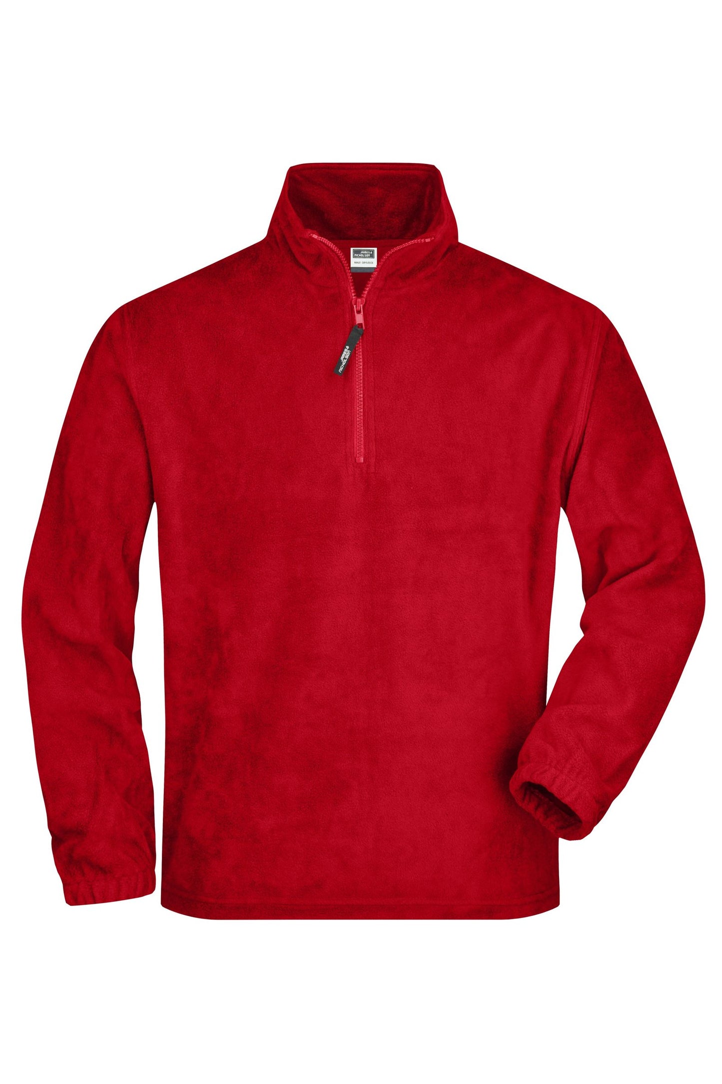 Sweatshirt Half-Zip em Fleece Pesado