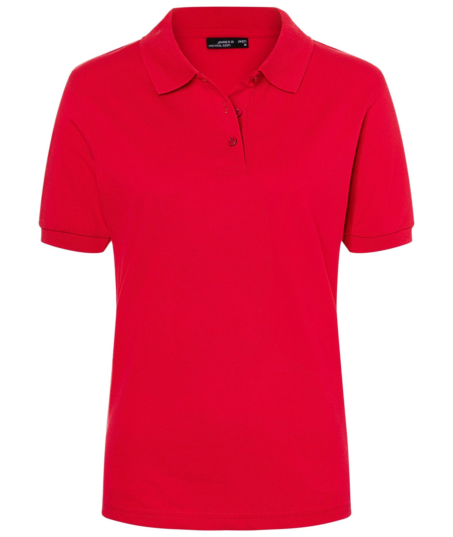 Polo Senhora Clássica com Punhos de Alta Qualidade