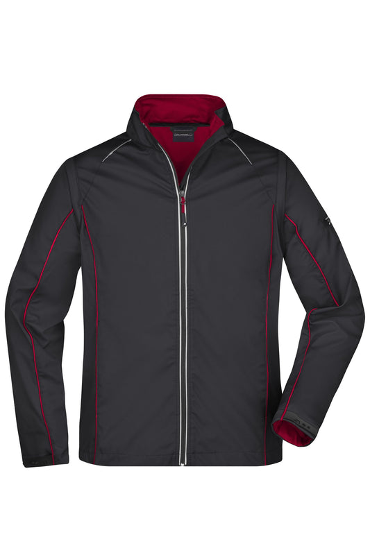 Casaco Softshell Masculino 2 em 1 com Mangas Destacáveis