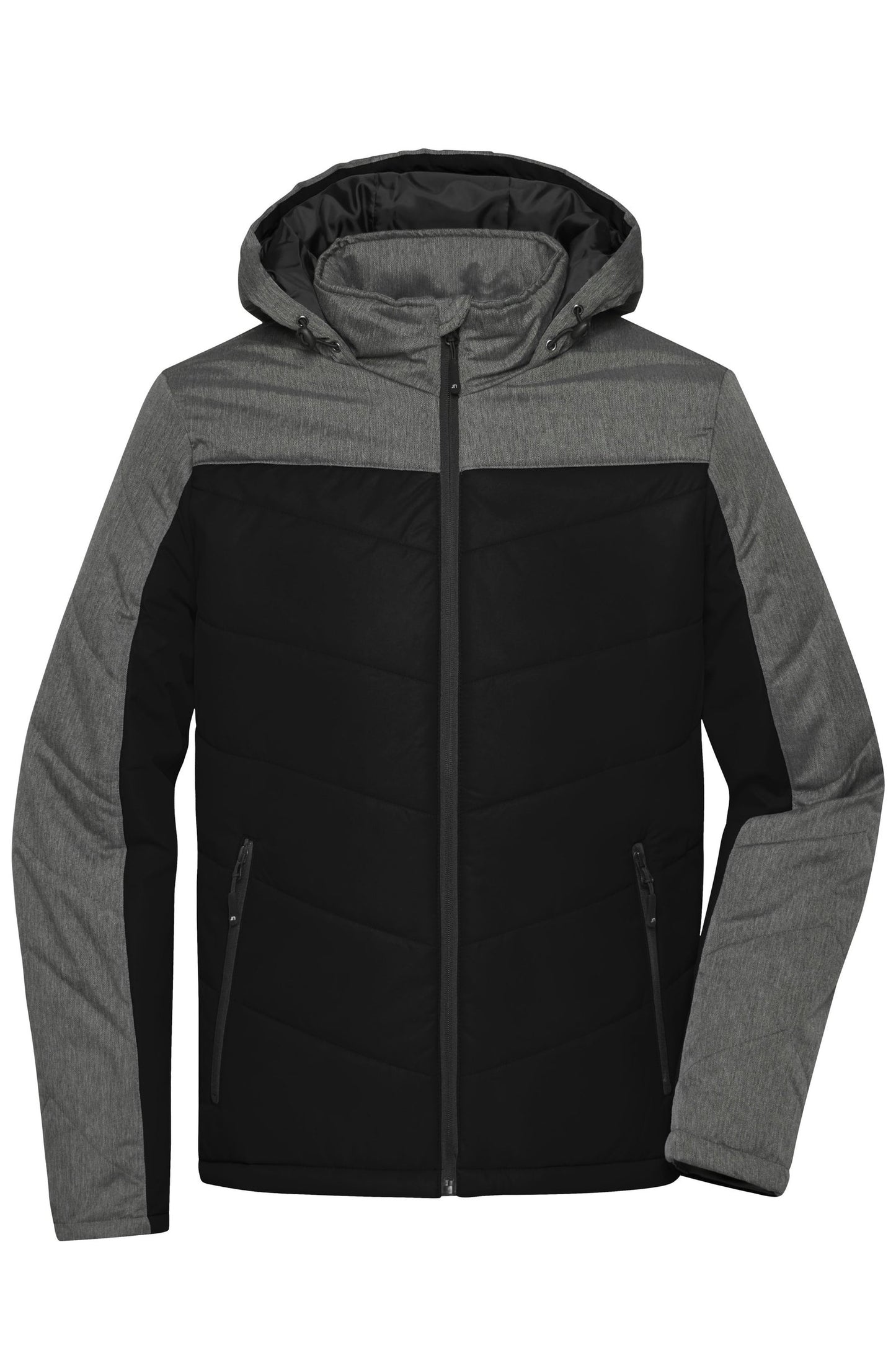 Casaco de Inverno Masculino com Capuz Casual