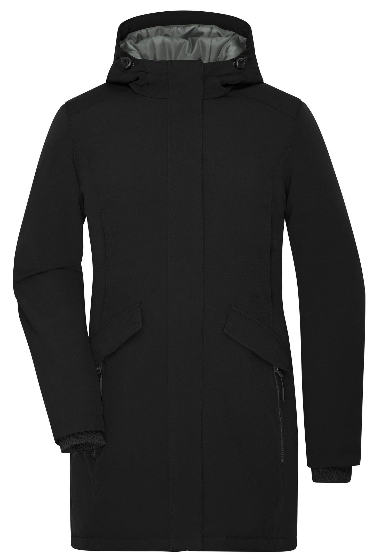 Parka Senhora Acolchoada com Capuz Integrado