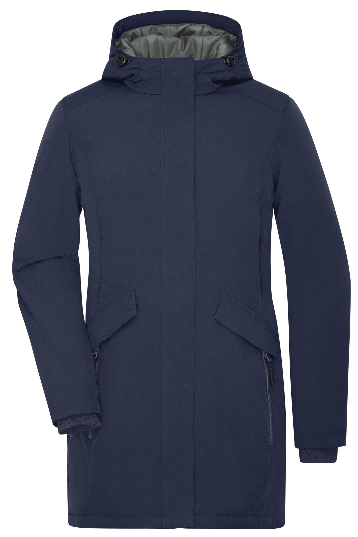 Parka Senhora Acolchoada com Capuz Integrado
