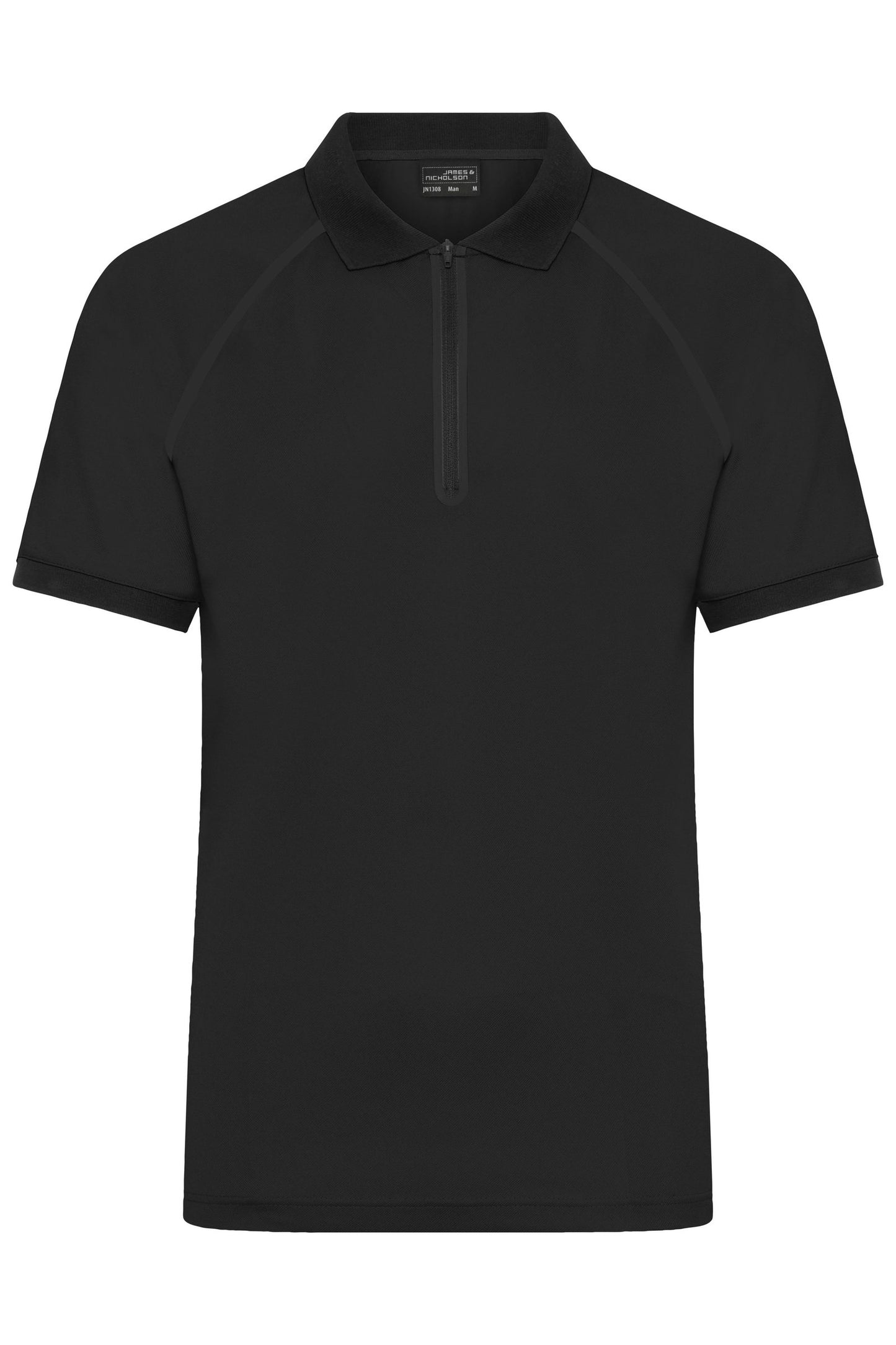 Polo Masculino com Fecho - Poliéster Funcional