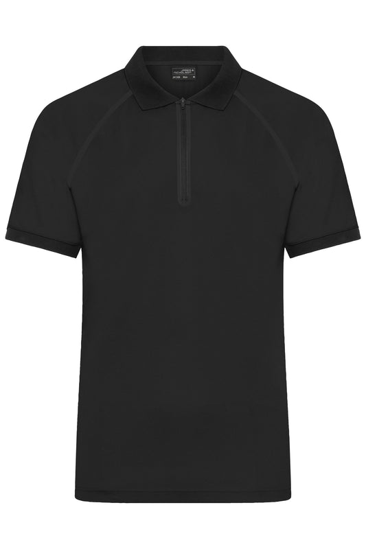 Polo Masculino com Fecho - Poliéster Funcional