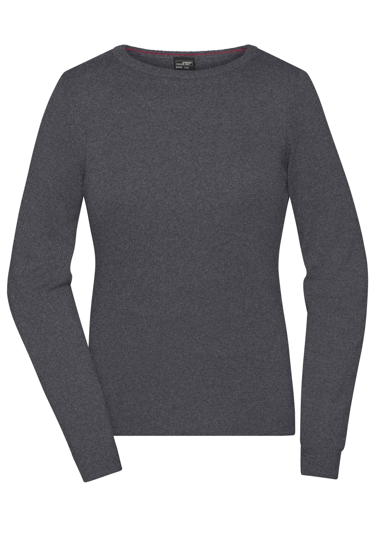 Pullover Senhora Algodão Clássico Gola Redonda