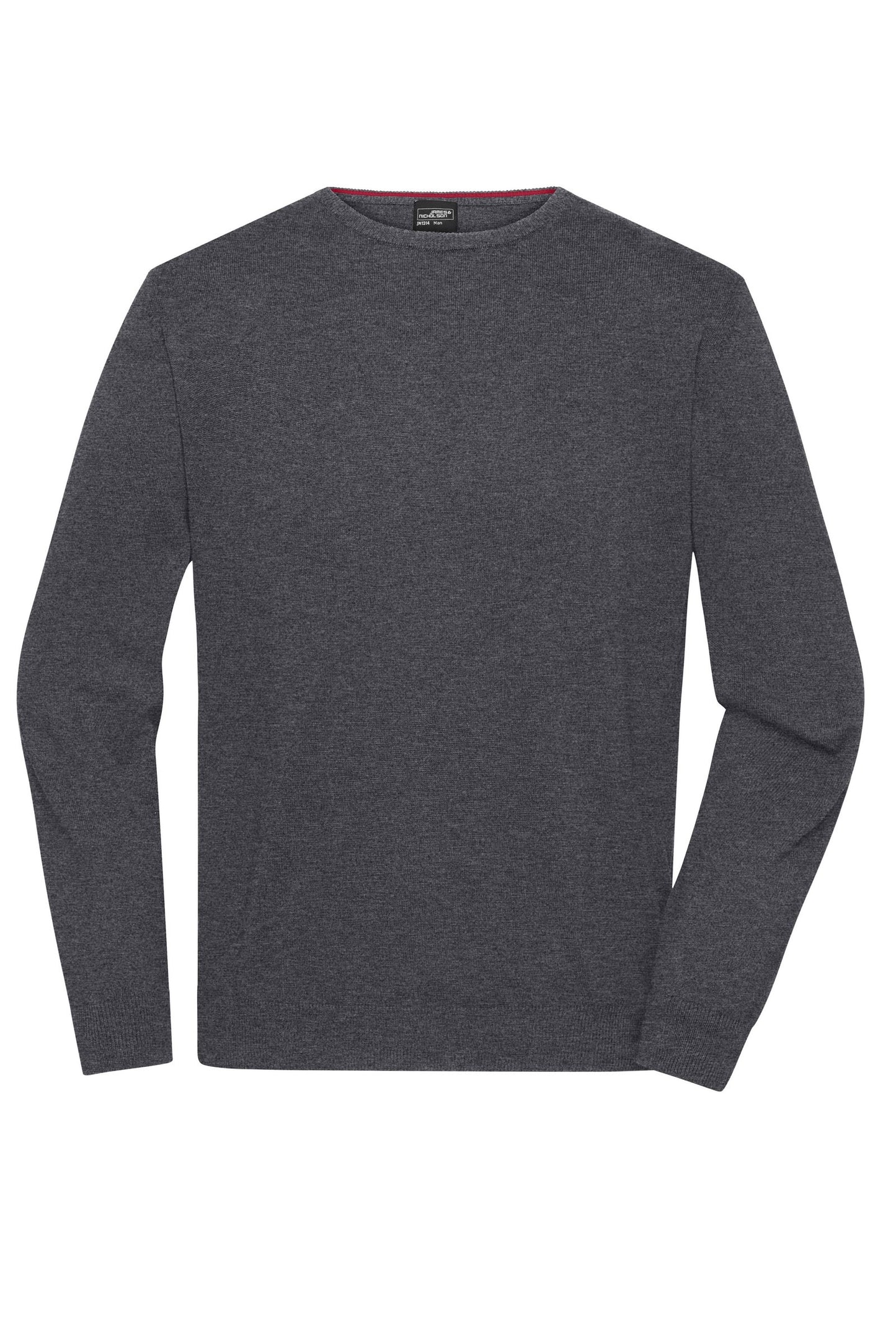 Pullover Homem Algodão Clássico Redondo