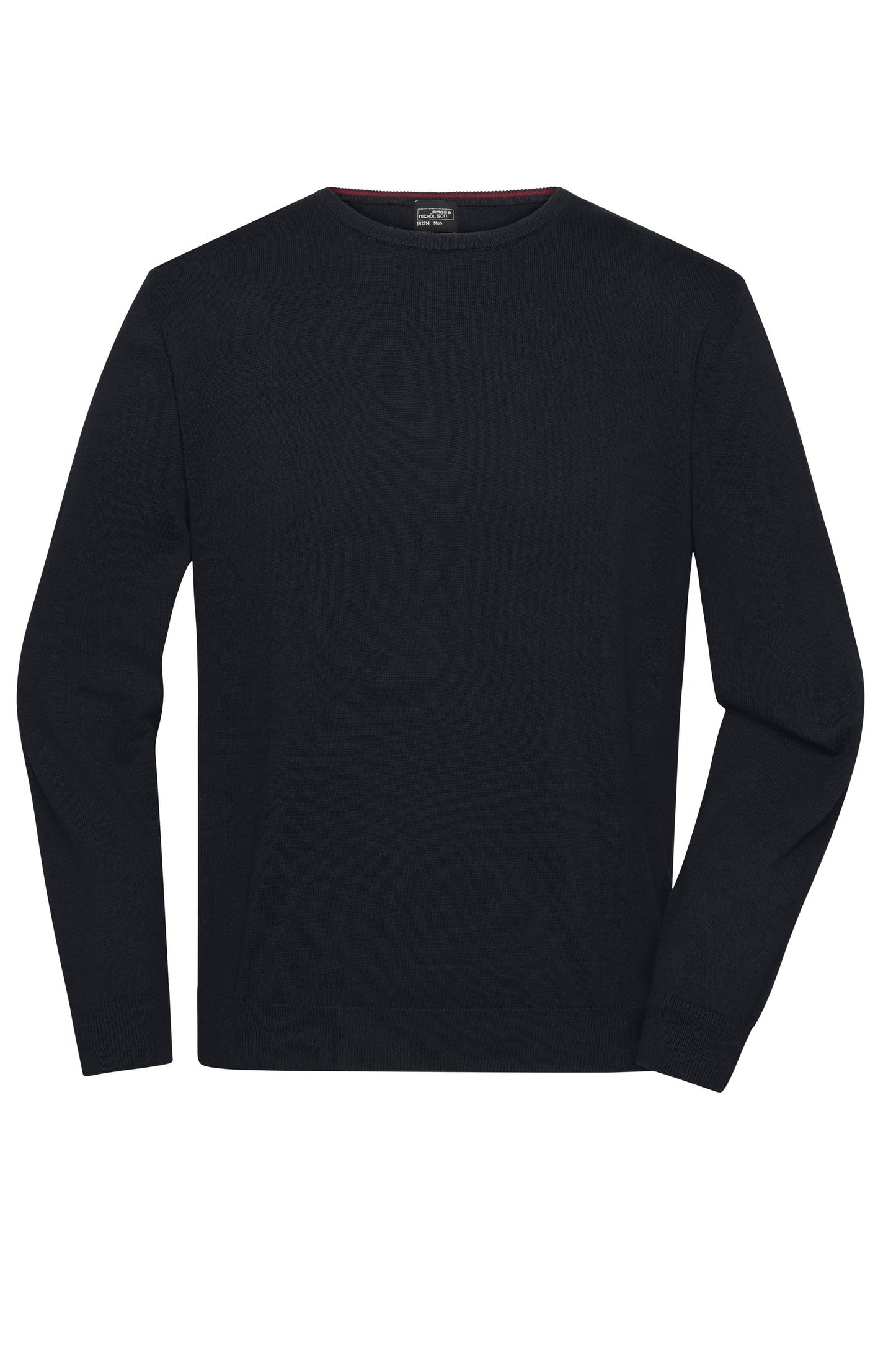 Pullover Homem Algodão Clássico Redondo