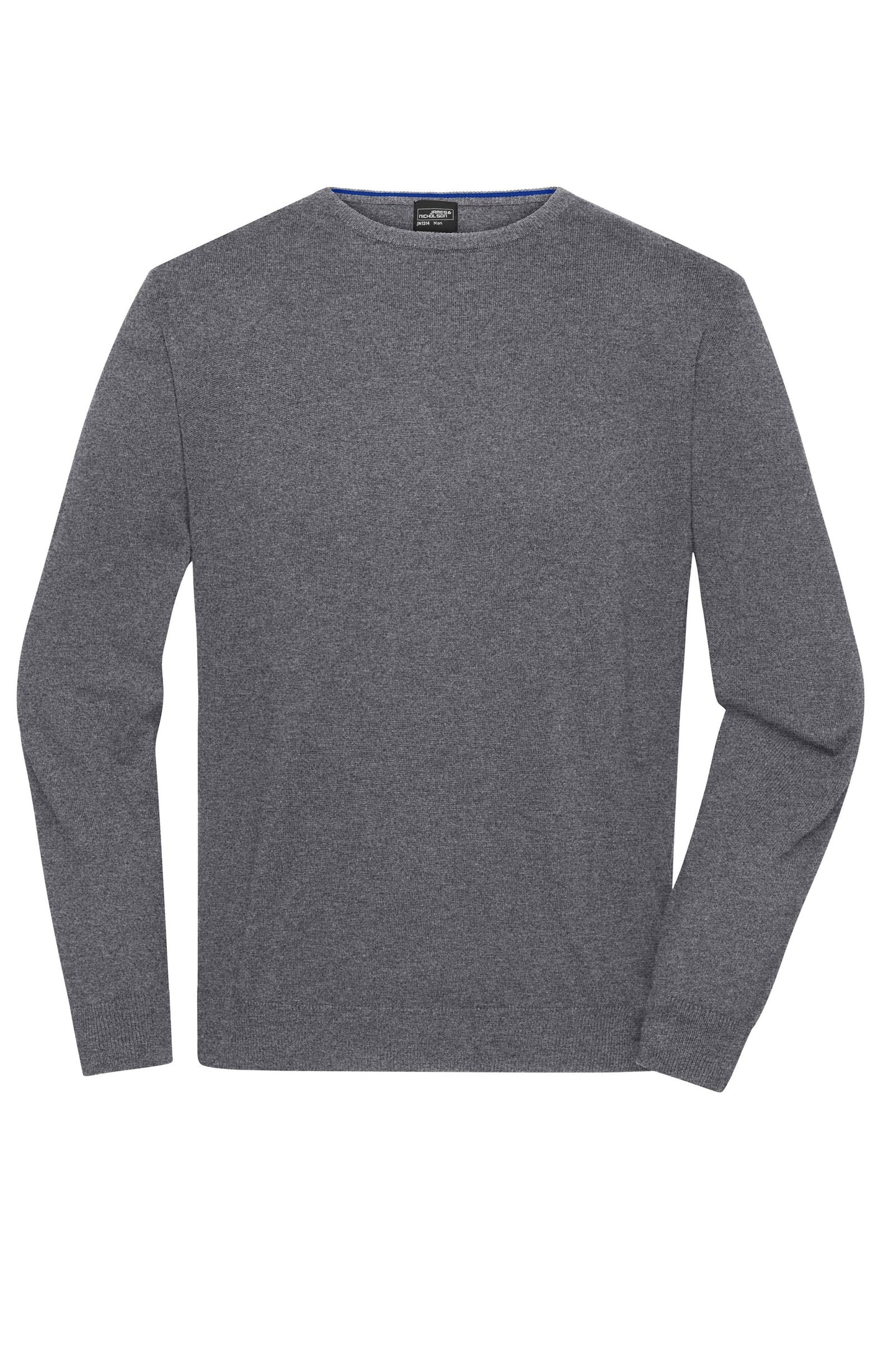 Pullover Homem Algodão Clássico Redondo