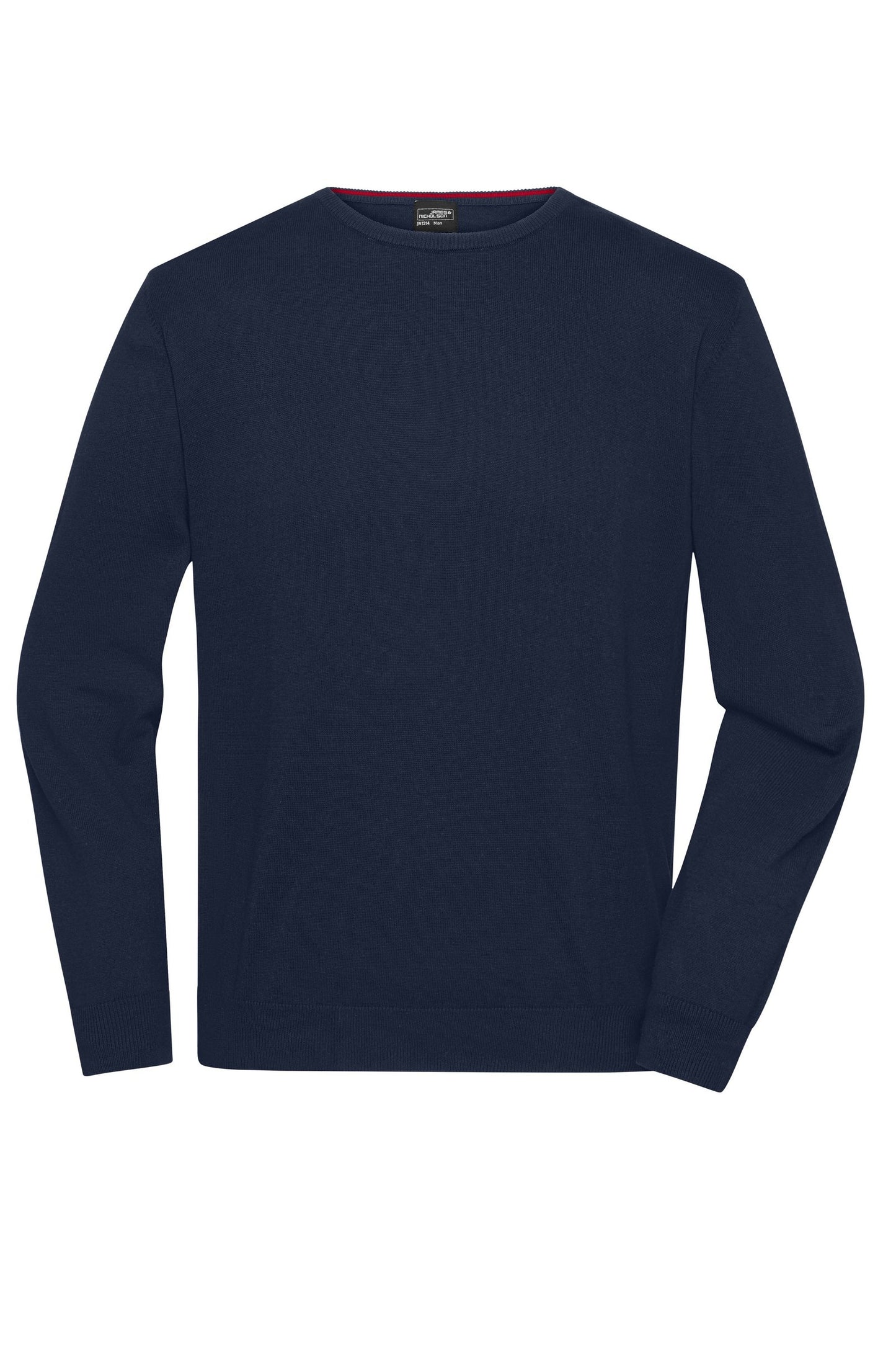 Pullover Homem Algodão Clássico Redondo