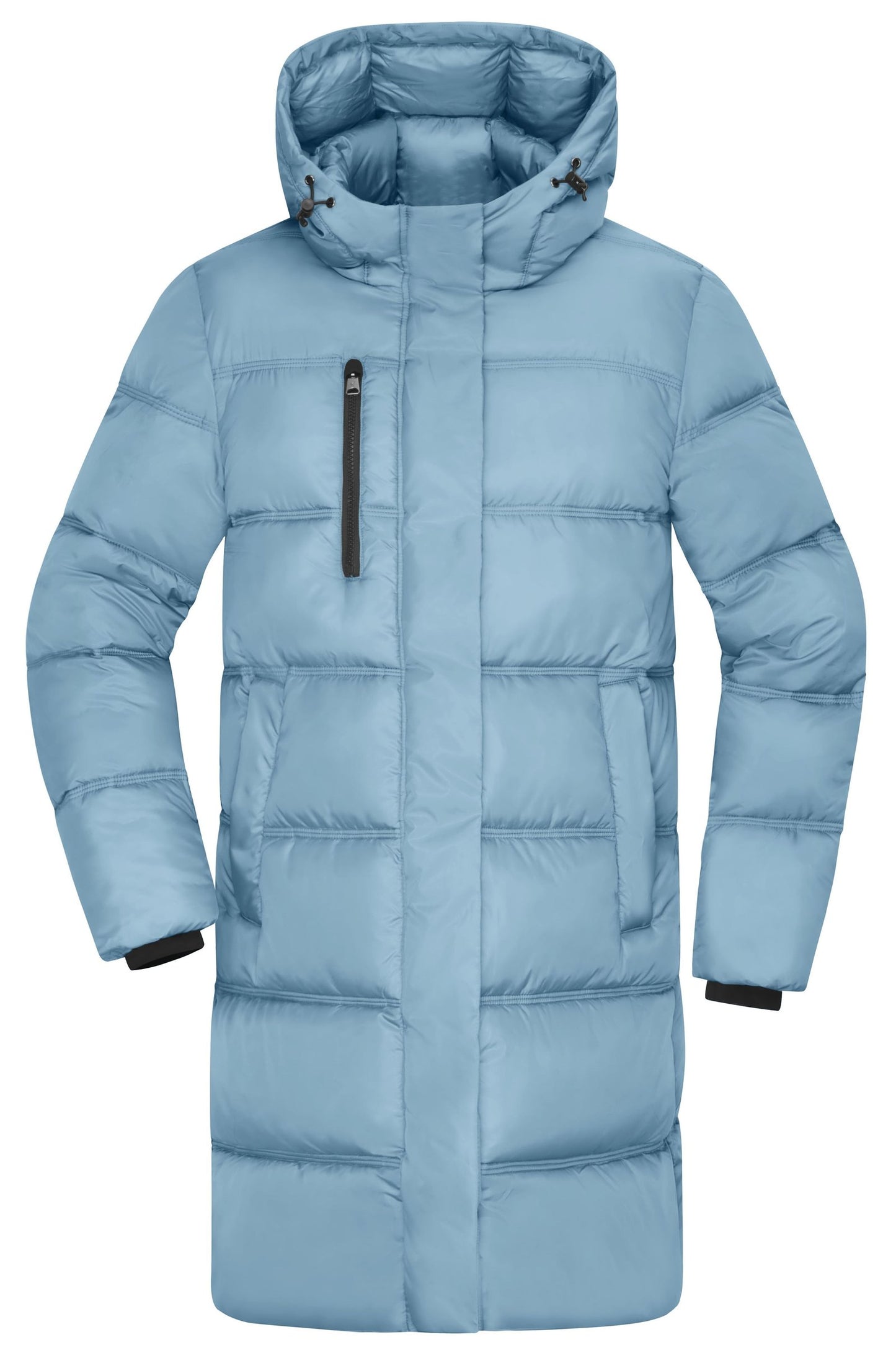 Casaco Curto de Inverno Feminino com Capuz