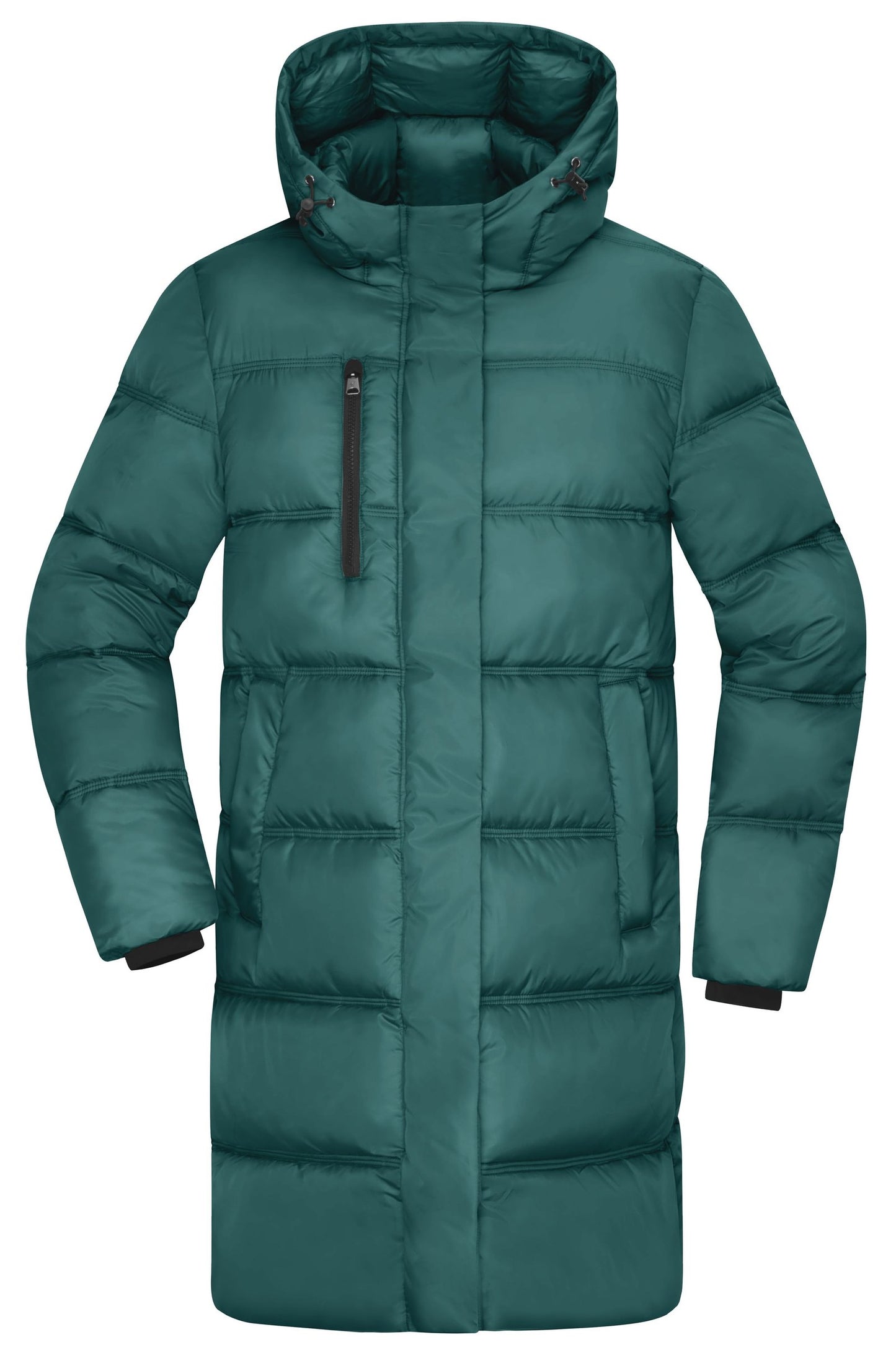Casaco Curto de Inverno Feminino com Capuz