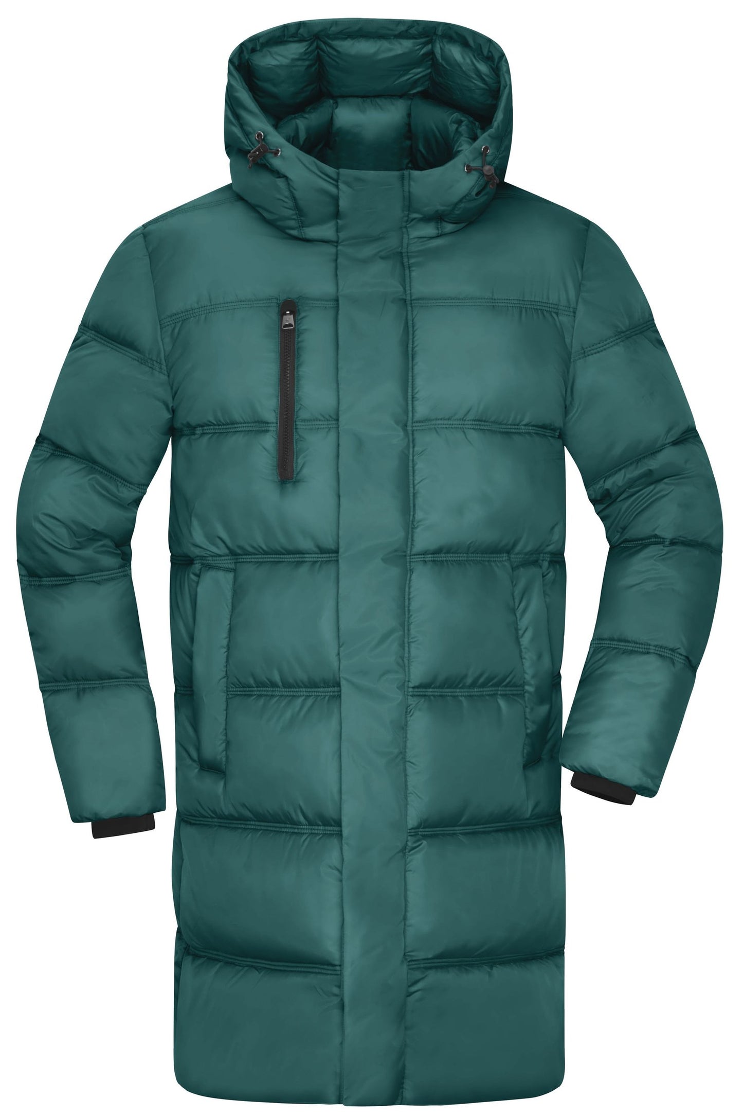 Casaco Curto de Inverno com Capuz para Homem