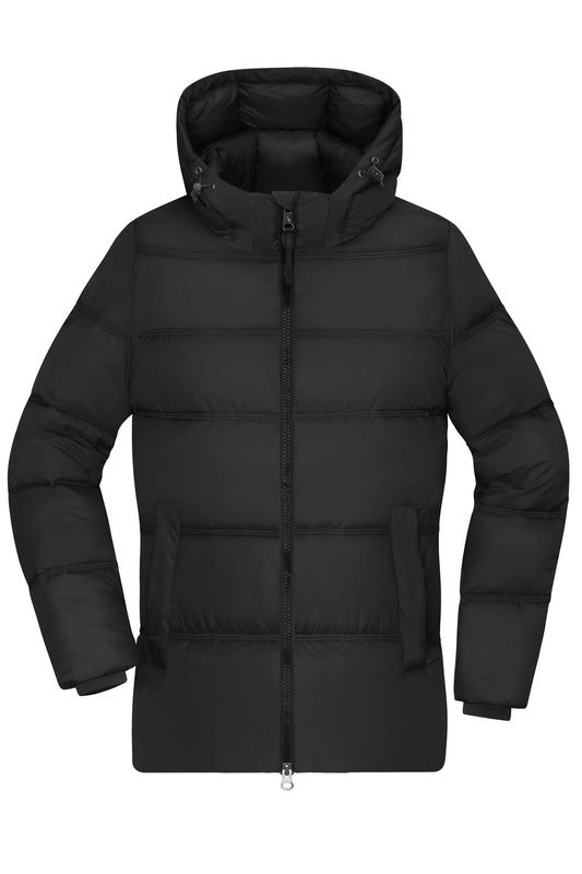 Casaco de Inverno Feminino com Capuz Destacável