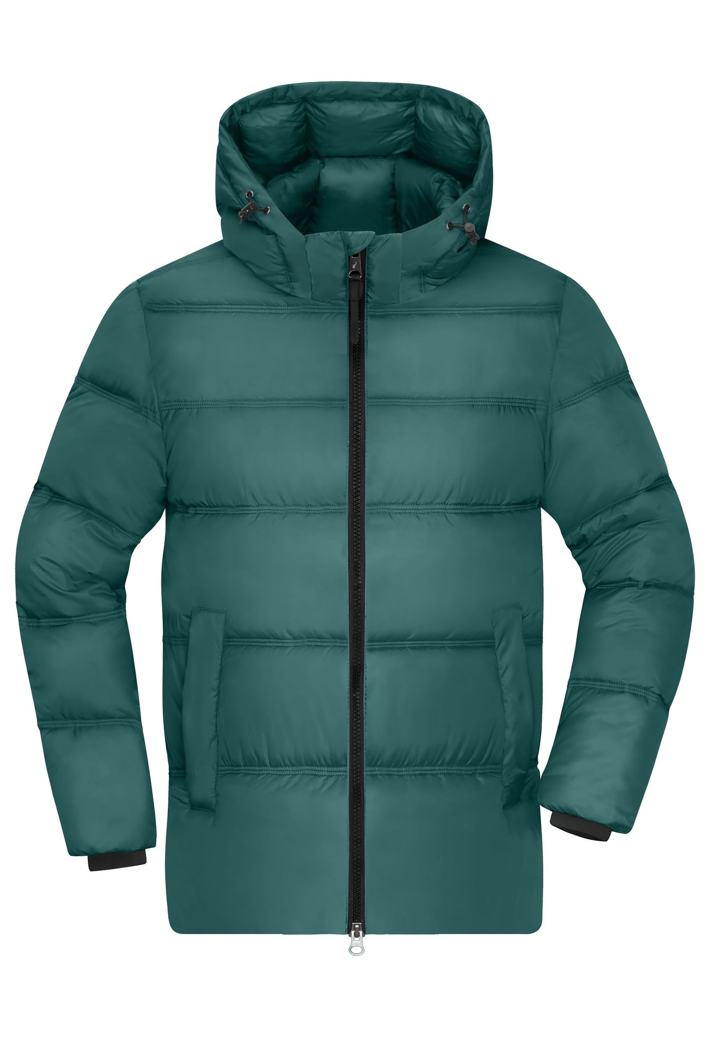 Casaco de Inverno Masculino com Capuz Destacável