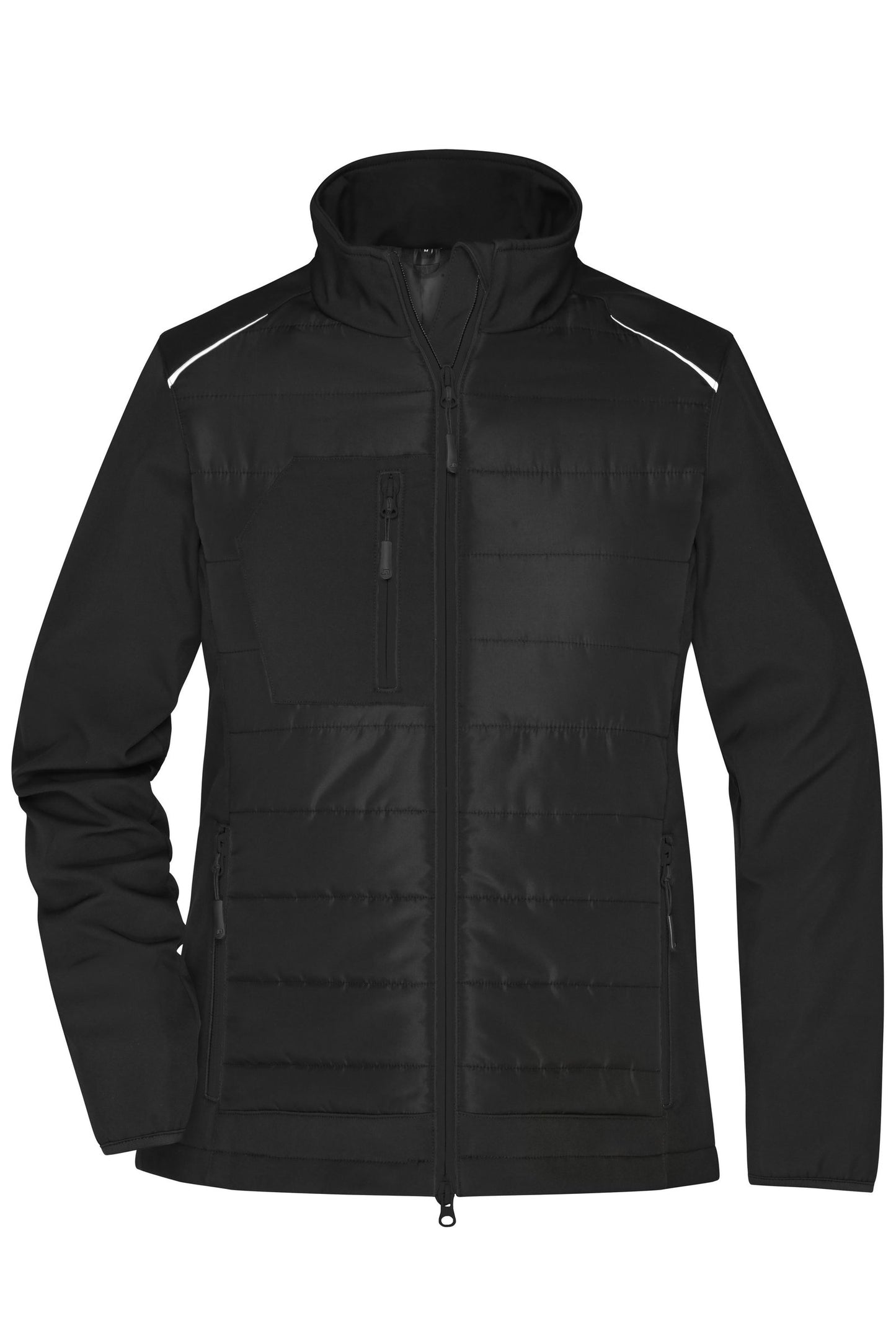 Casaco Híbrido Senhora Softshell com Materiais Mistos
