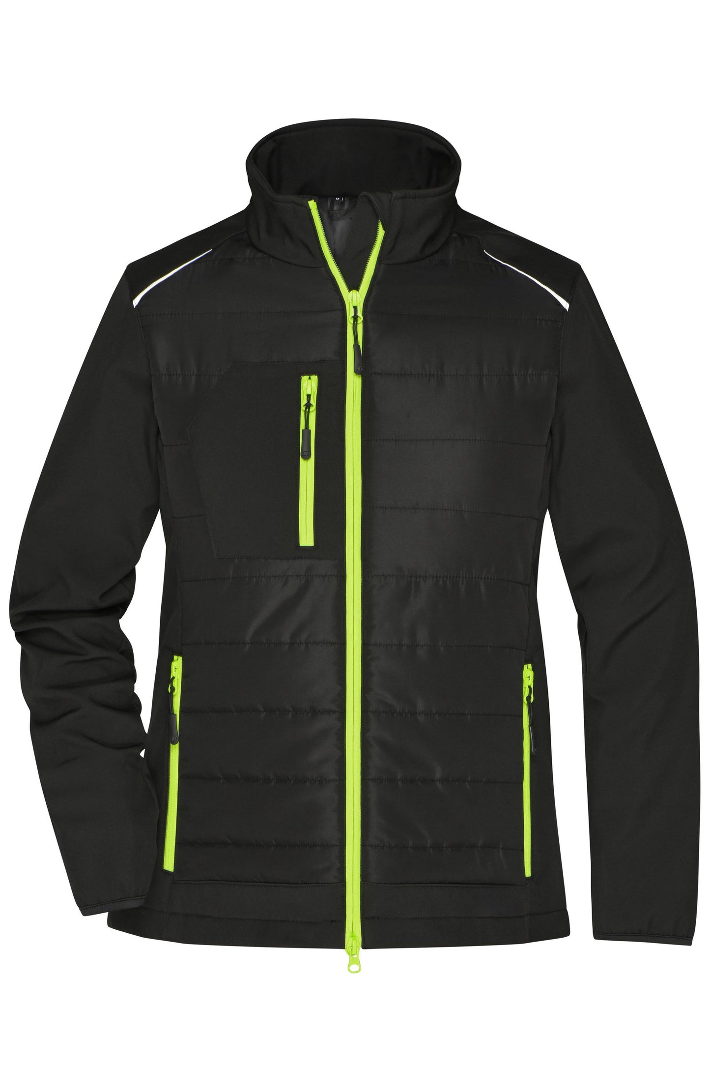 Casaco Híbrido Senhora Softshell com Materiais Mistos