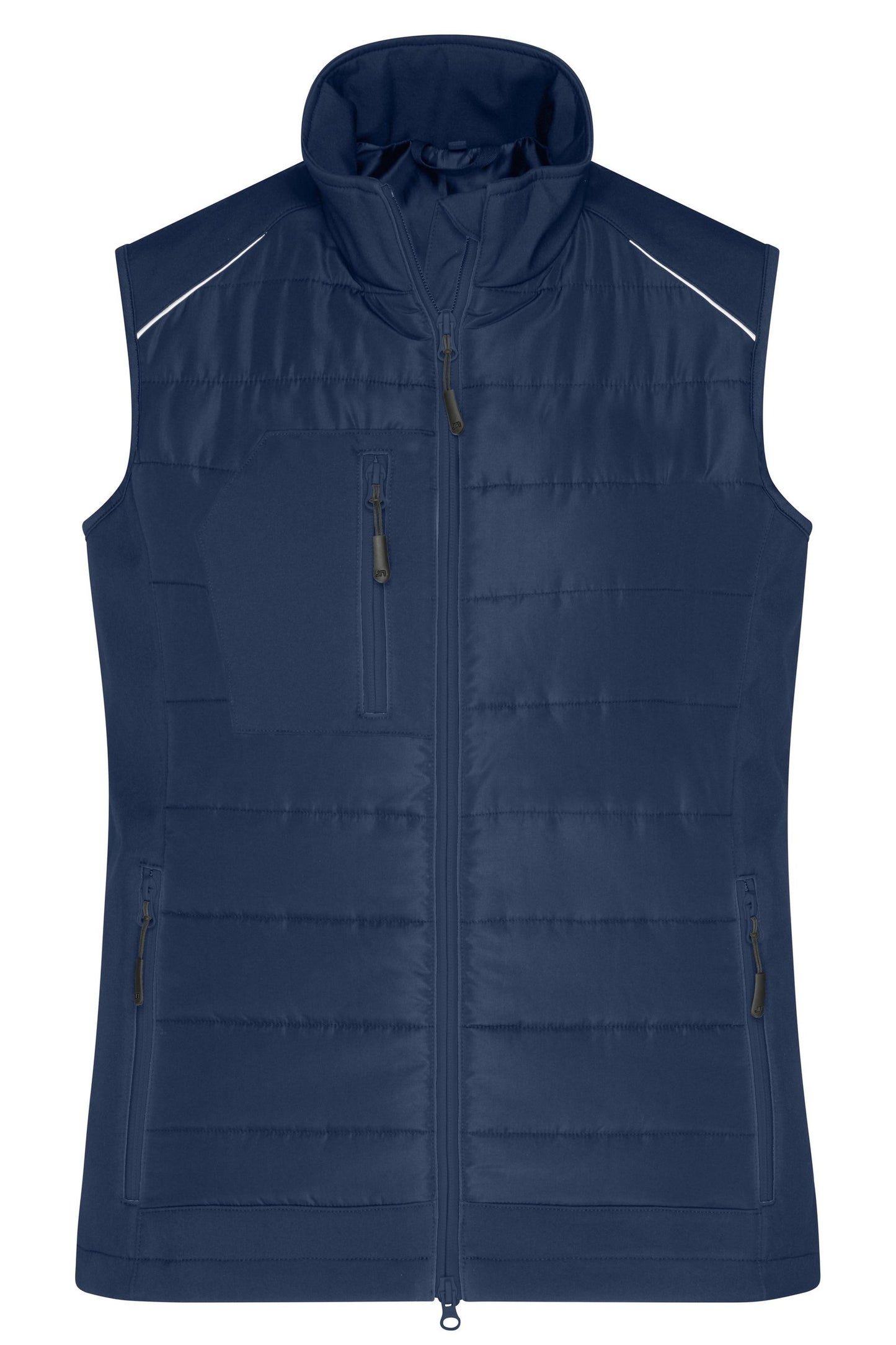 Colete Híbrido Senhora Softshell com Materiais Mistos