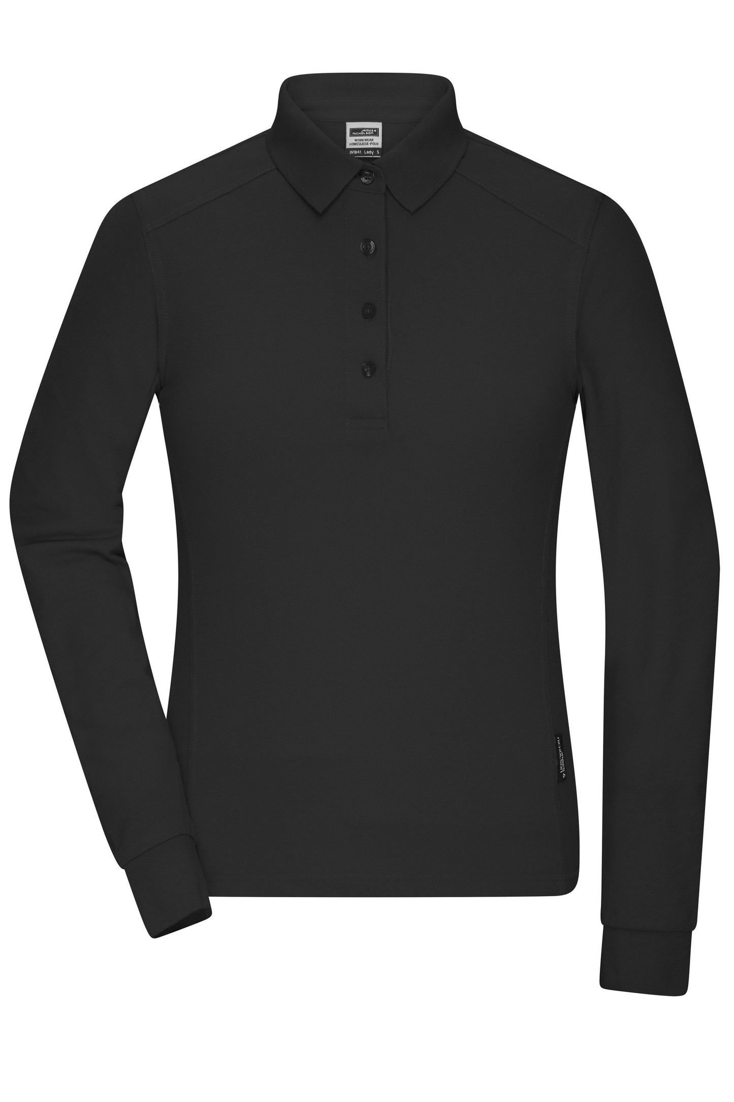 Polo de Manga Comprida para Senhora – Tecido OCS Misturado