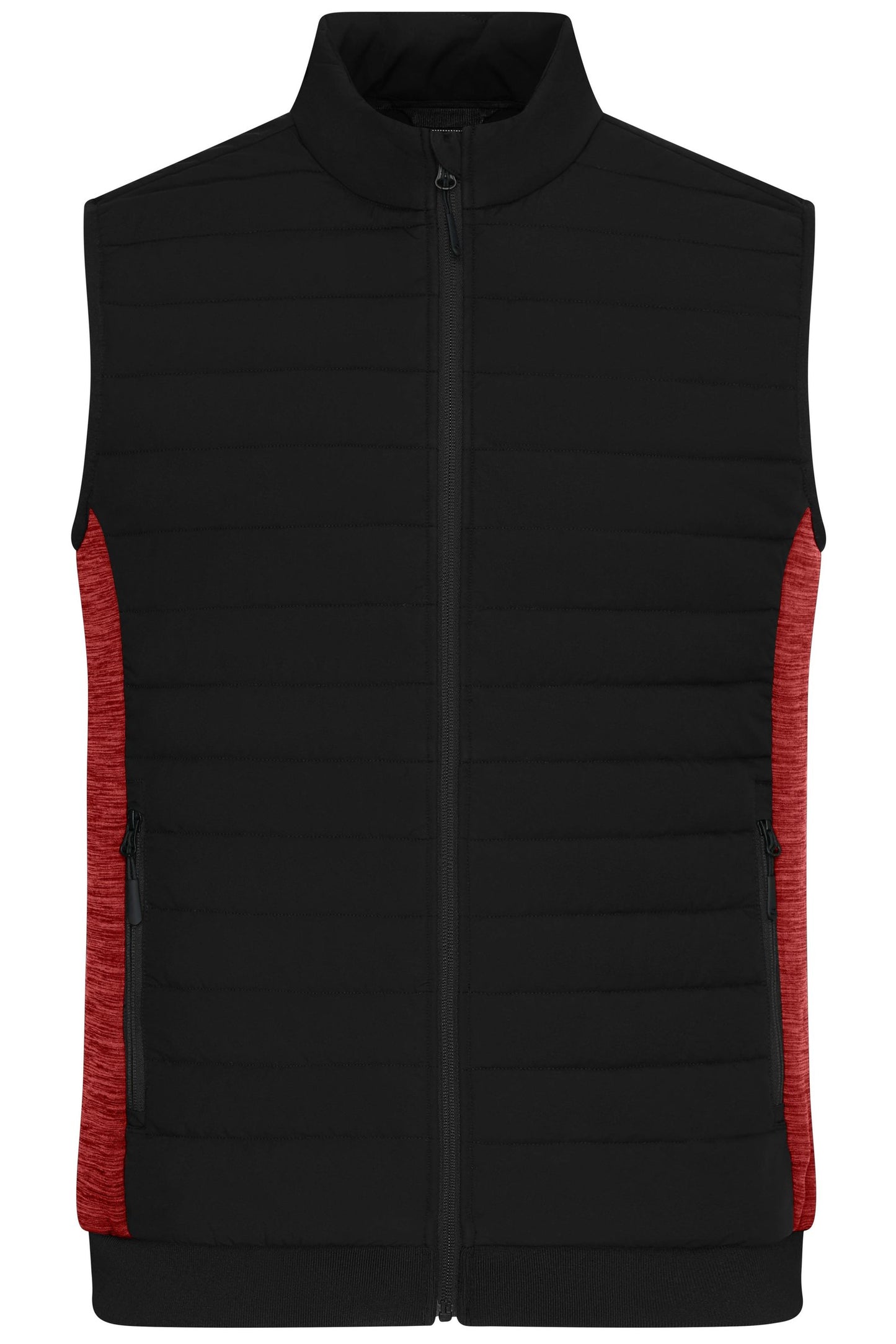 Colete Híbrido Acolchoado Masculino em Materiais Mistos