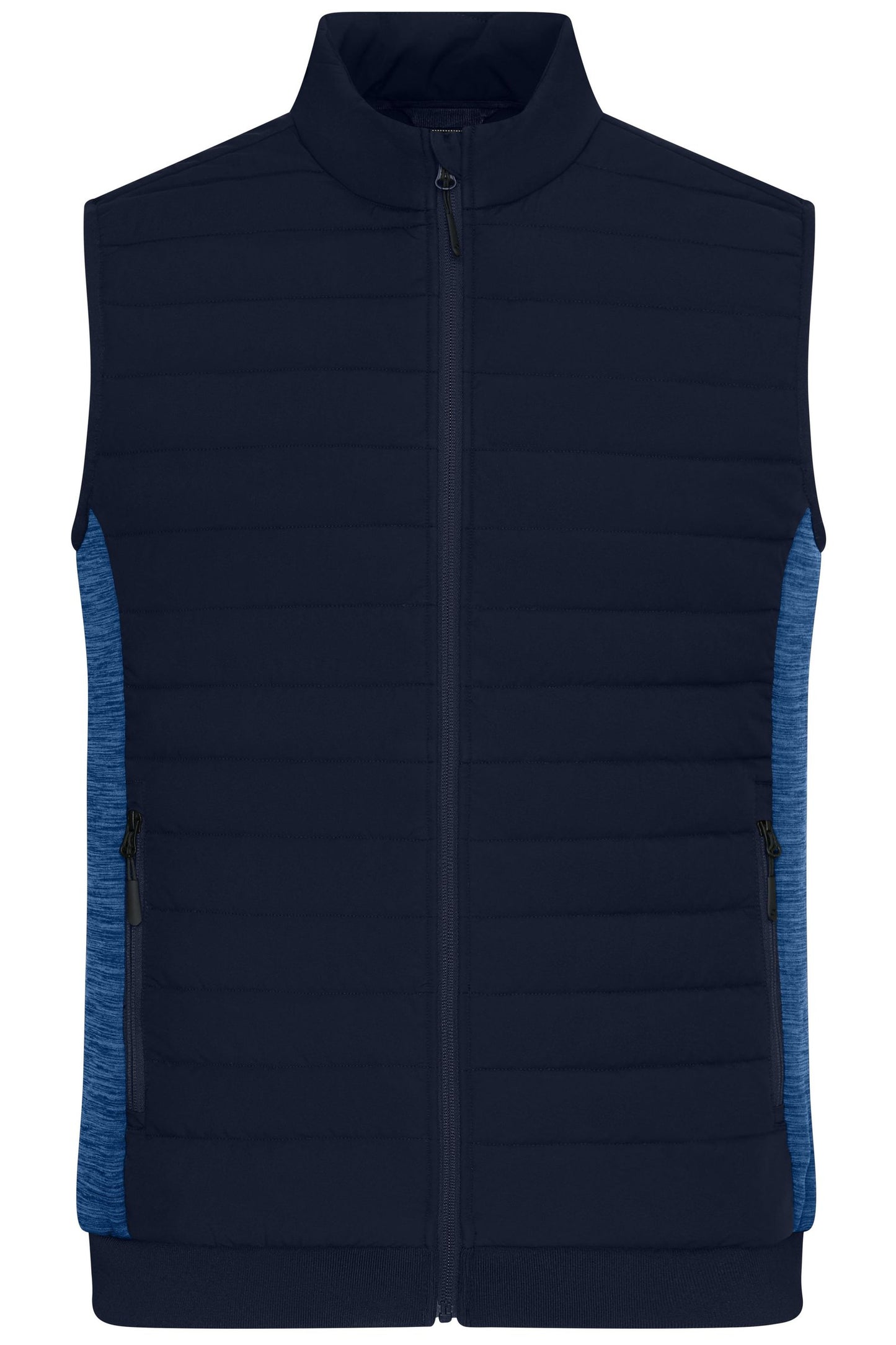 Colete Híbrido Acolchoado Masculino em Materiais Mistos