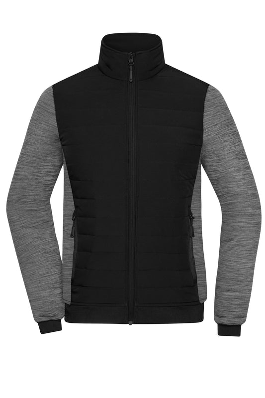 Casaco Híbrido Acolchoado Feminino com Gola Alta